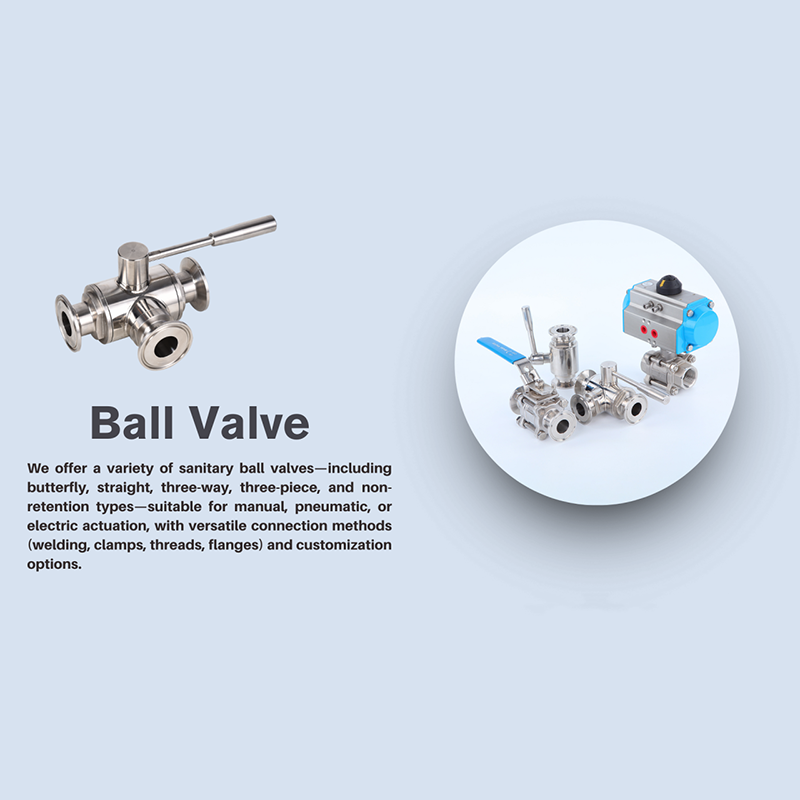 Stainless Steel Sanitary Ball Valves