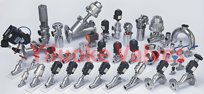 Pneumatic Angle Seat Valve