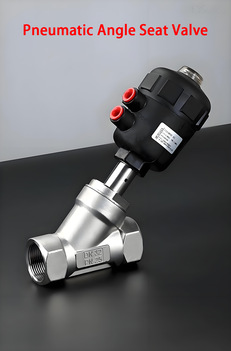Pneumatic Angle Seat Valve