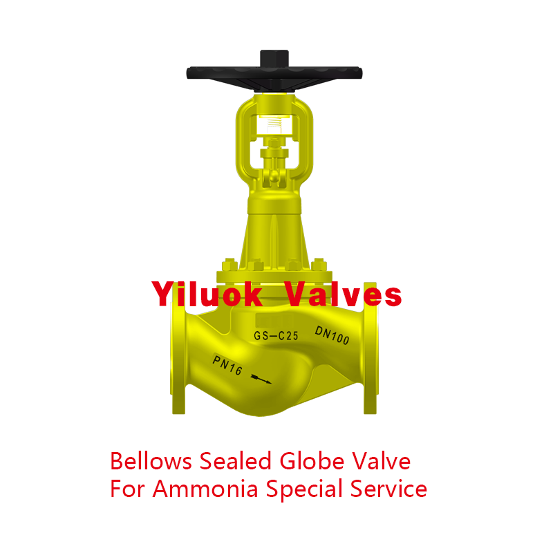Ammonia Bellows Sealed Globe Valves