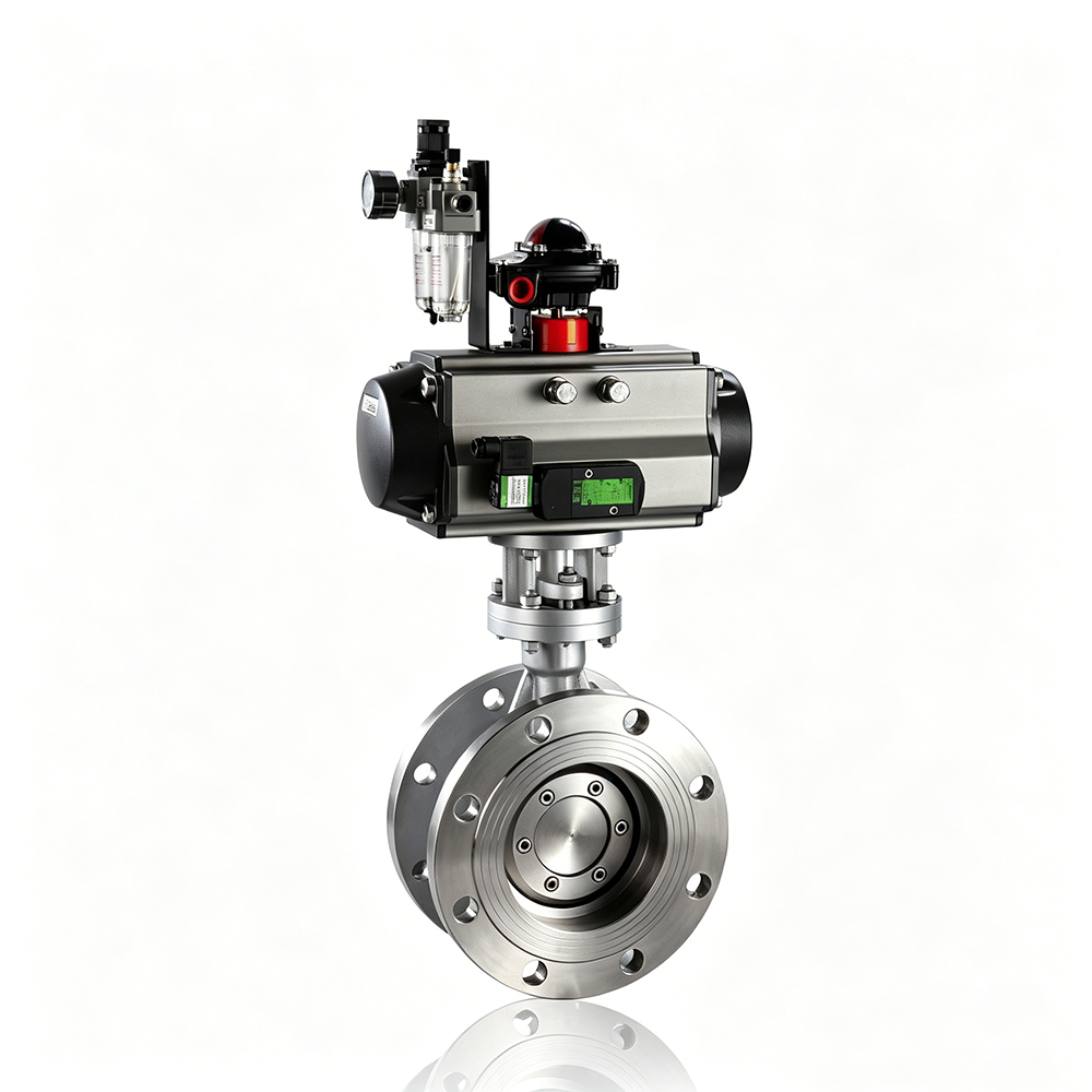 Pneumatic Actuated Control Type Butterfly Valve