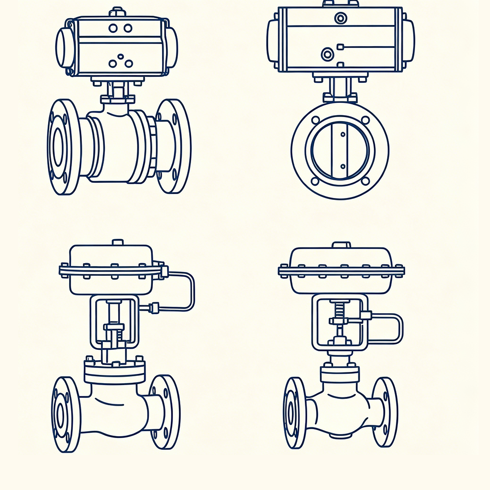 Pneumatic Actuated Valves