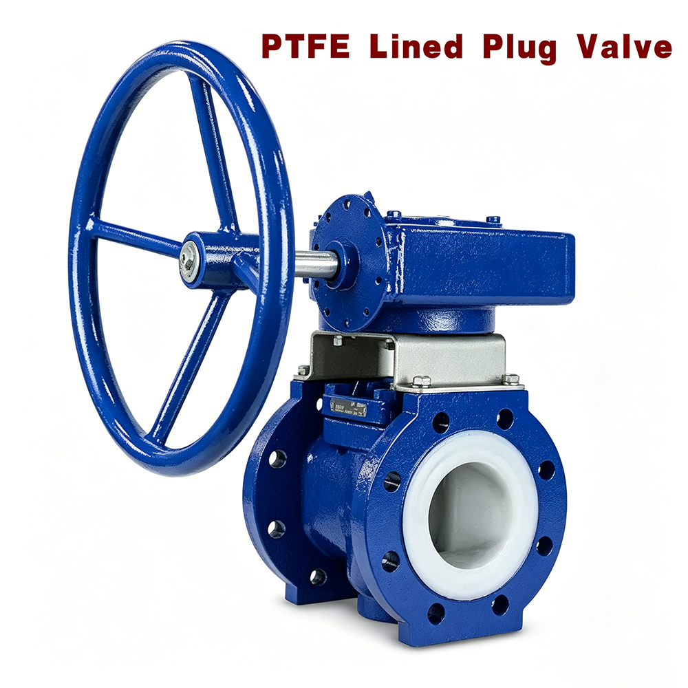 PTFE Lined Plug Valve