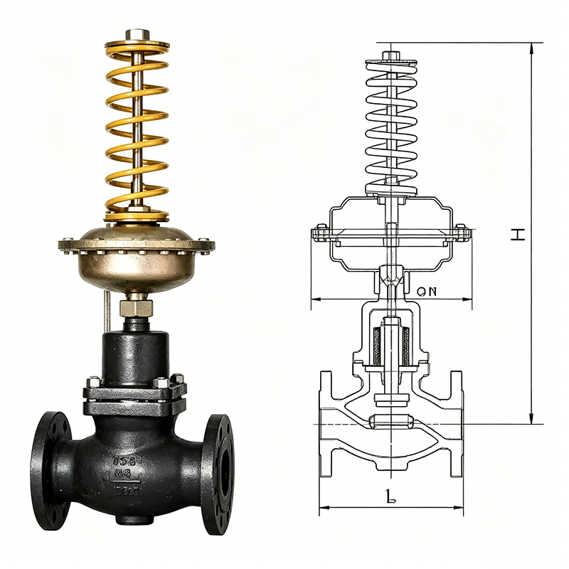 Self-operated Pressure Control Valve