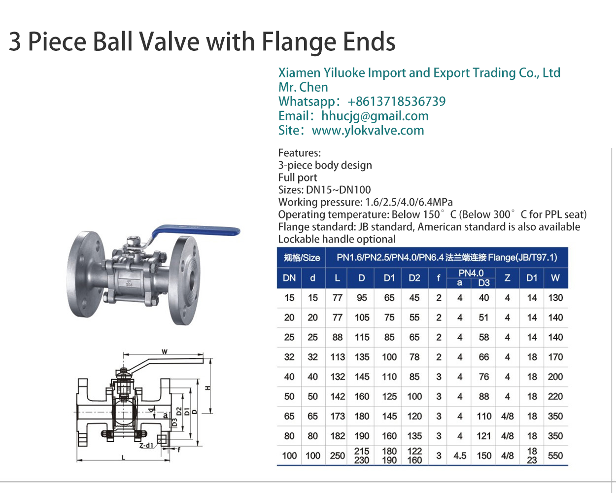 3 Piece Ball Valve with Flange Ends.webp