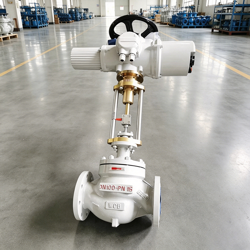 Intelligent electric control valve actual product photo