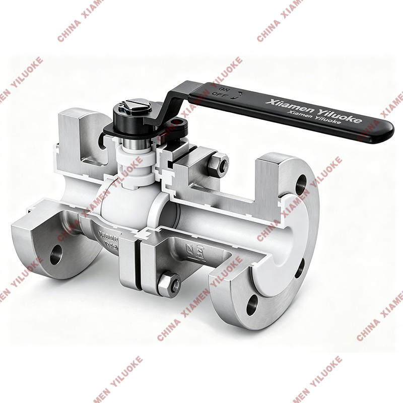 PTFE Lined Ball Valve