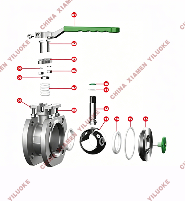 Structure of Wafer Ball Valve.webp