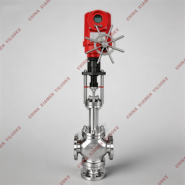 Stainless Steel Electric 3-Way Control Valve