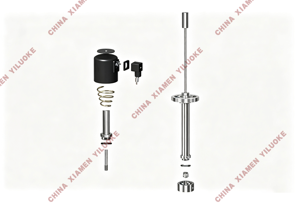 Structure of Cryogenic Solenoid Valve