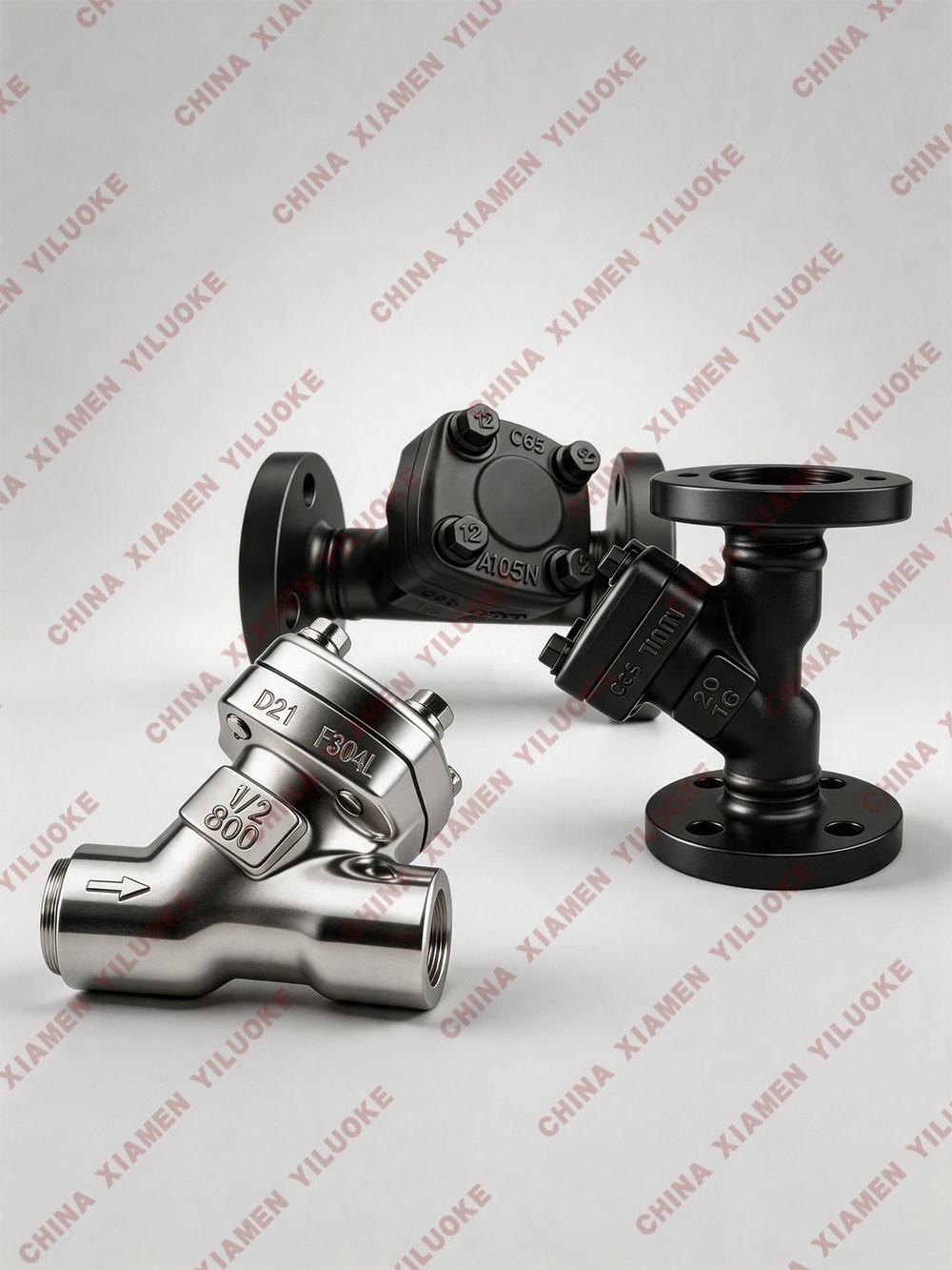 Forged steel Y-strainer