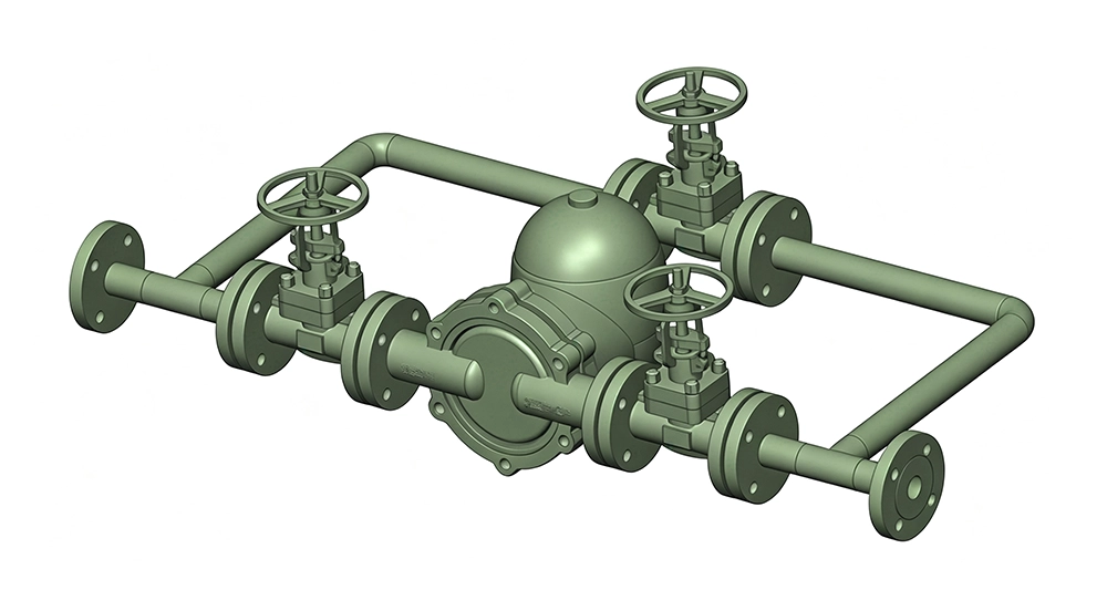 Installation of Lever Float Steam Trap