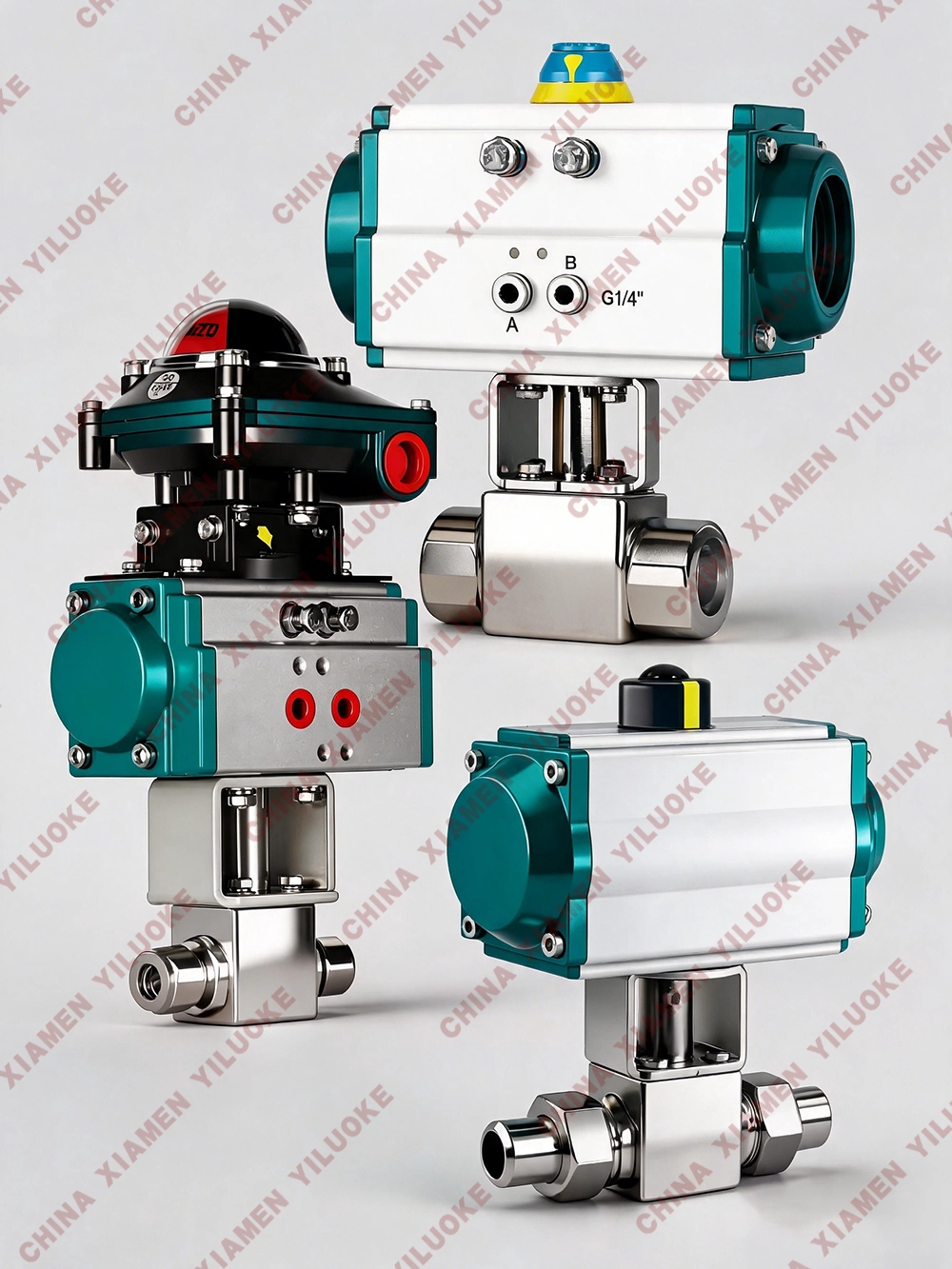 Pneumatic Actuated High Pressure Ball Valves