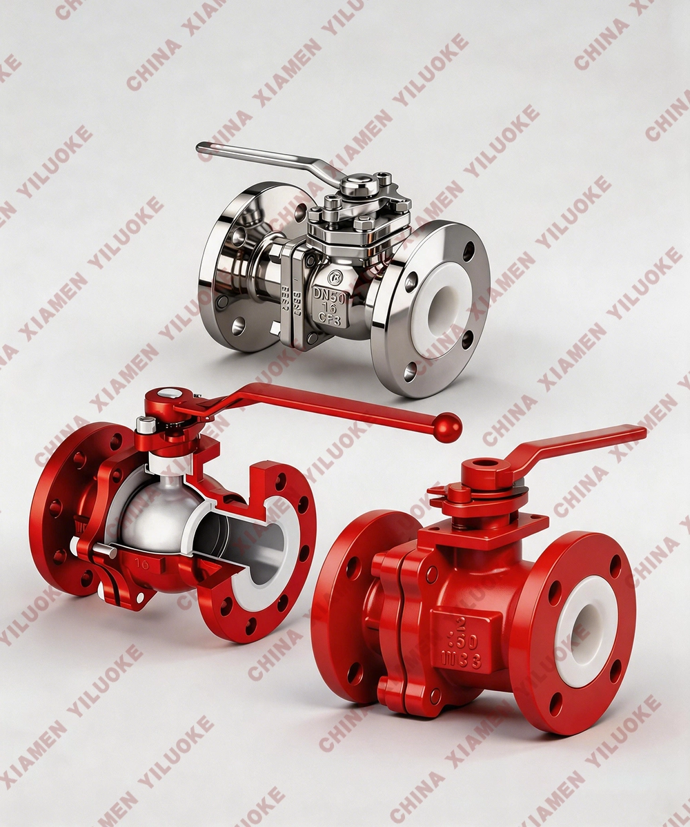 PTFE-Lined Ball Valves
