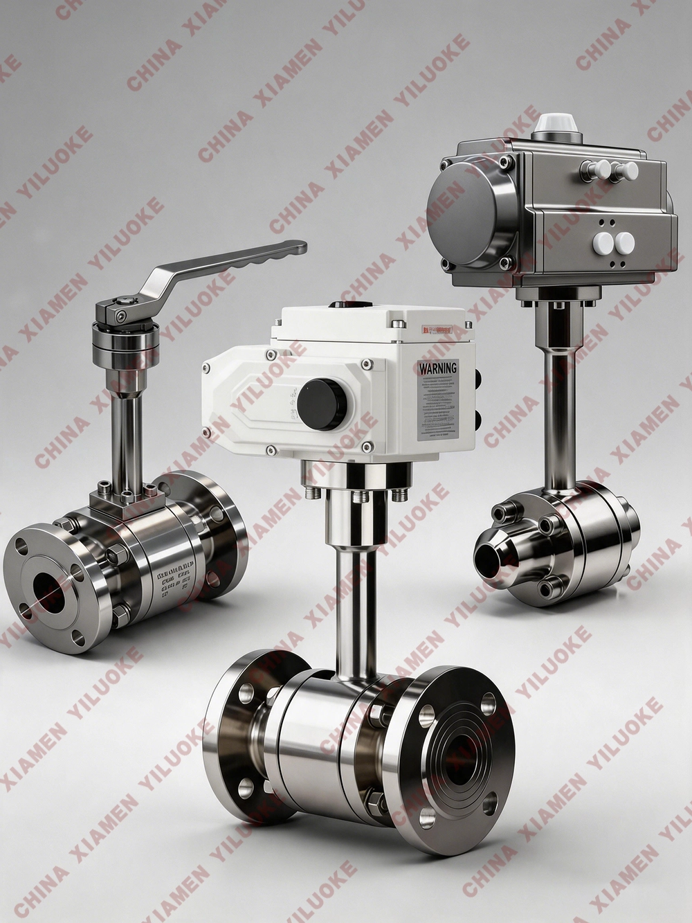 Actuated Cryogenic Ball Valves