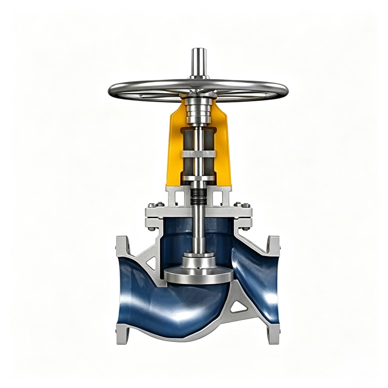 Structure of Oxygen Globe Valve