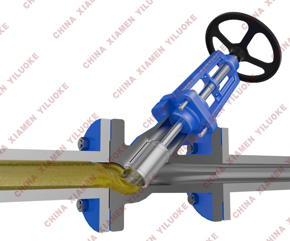 Working Principle of Y type Globe Valve