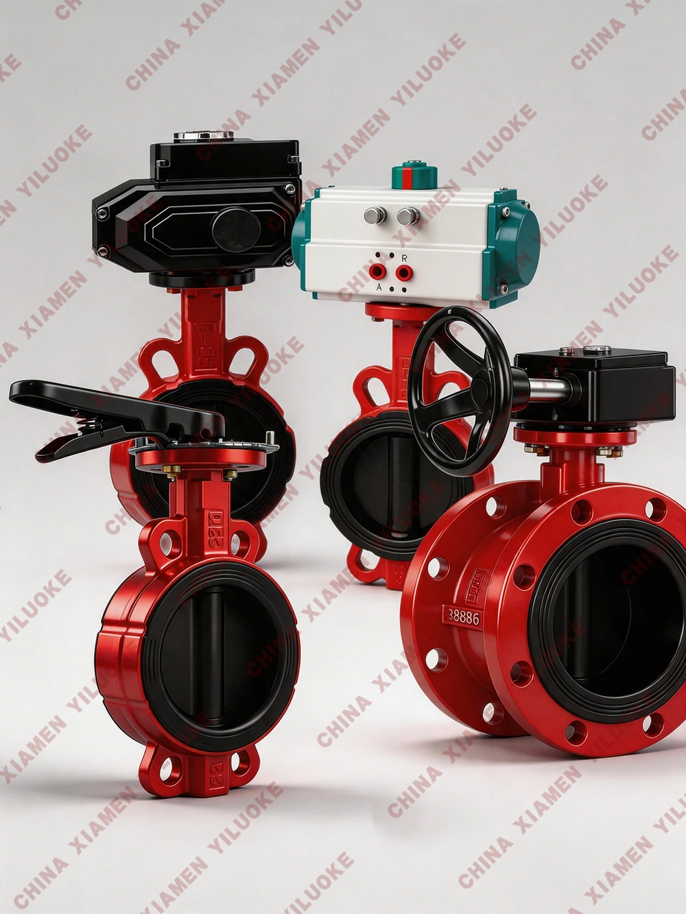 Fully Rubber Lined Butterfly Valves