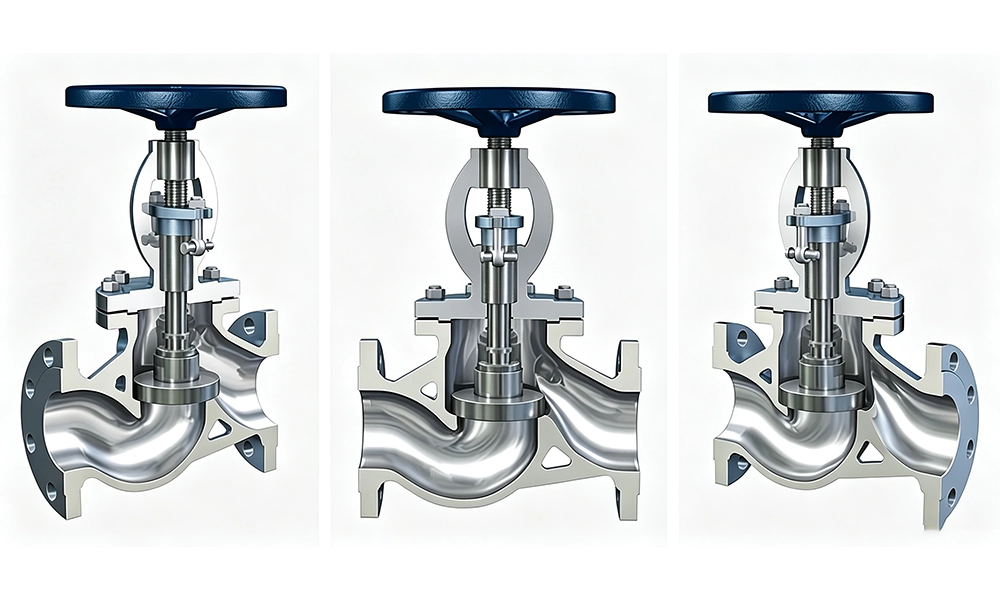 3D Structure of Stainless Steel Flanged Globe Valve.webp