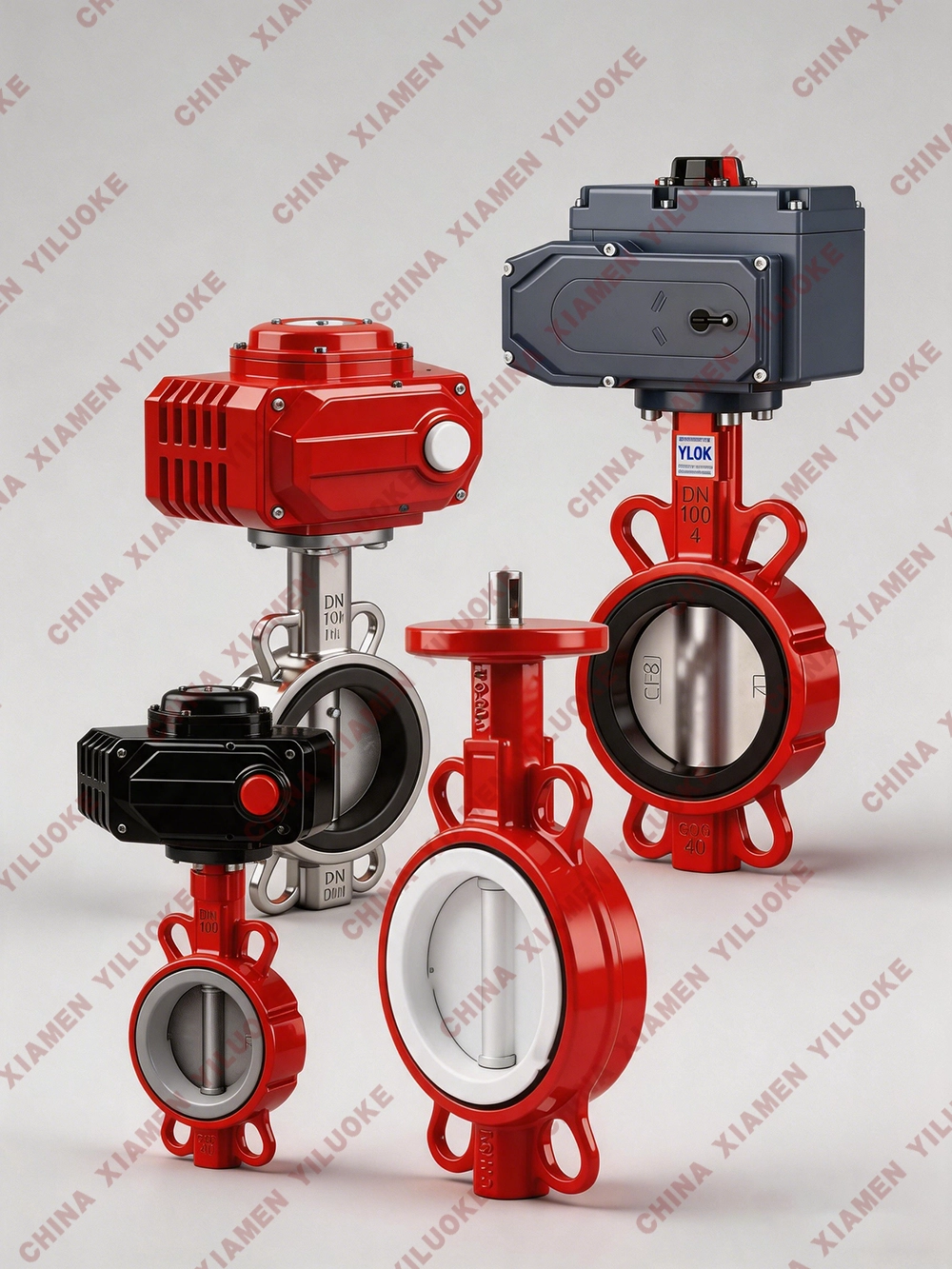 Actuated Soft Seated Butterfly Valves