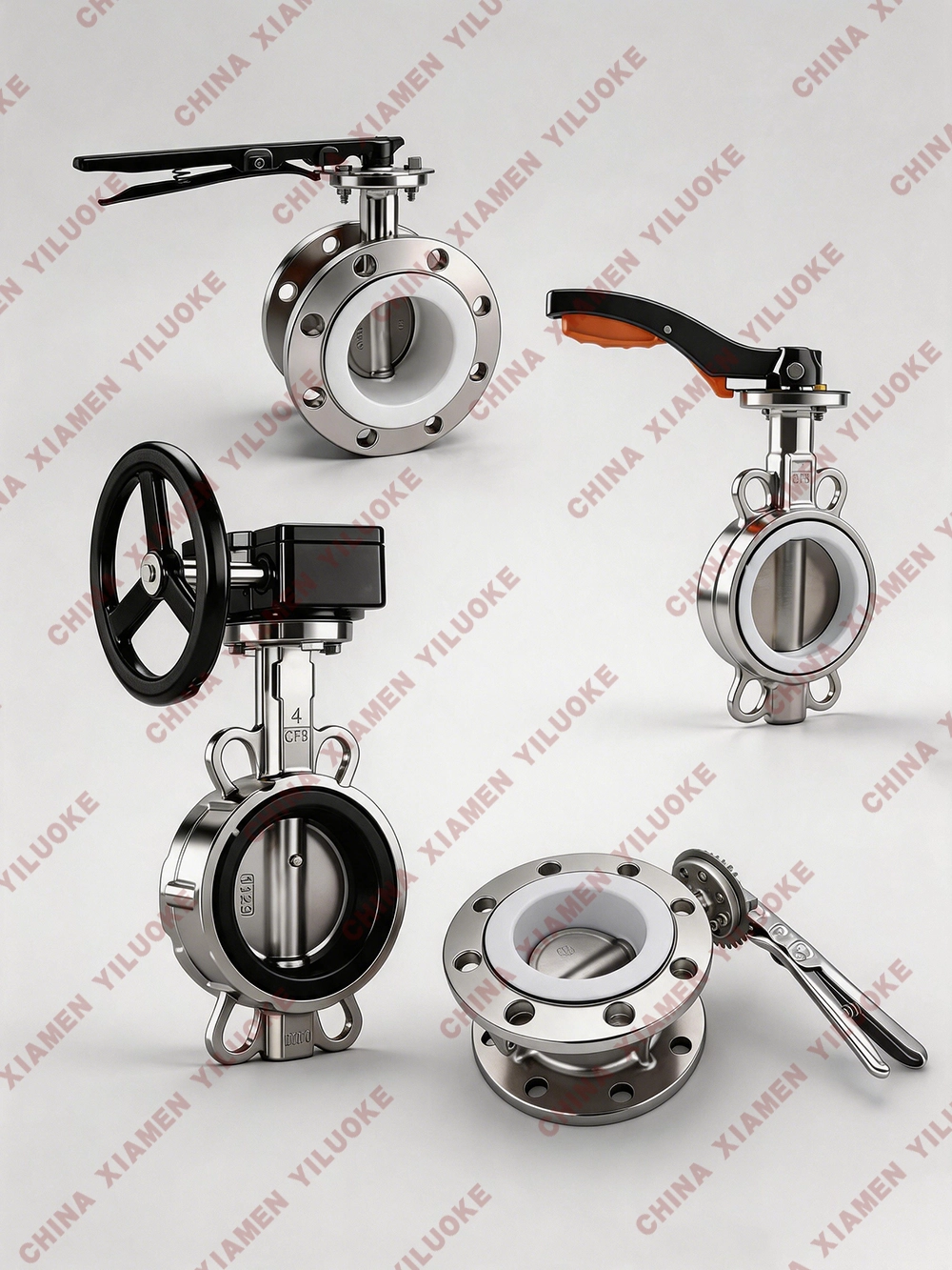 Actuated Stainless Steel Butterfly Valves