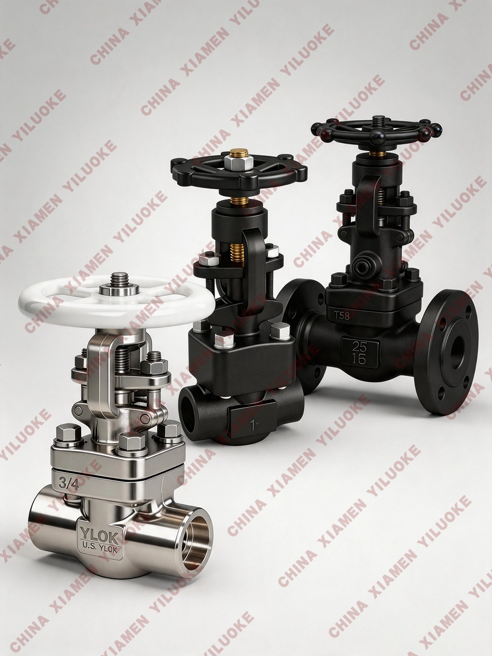 A105 and F316L Forged Steel Globe Valves