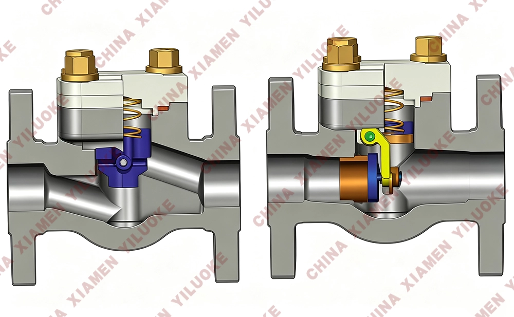 Working Principle of Forged Steel Check Valve