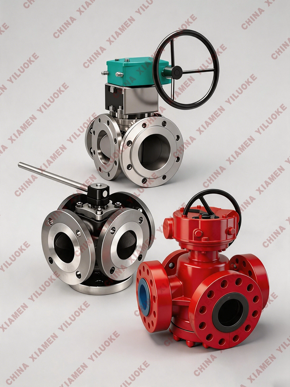 4 Way Plug Valves