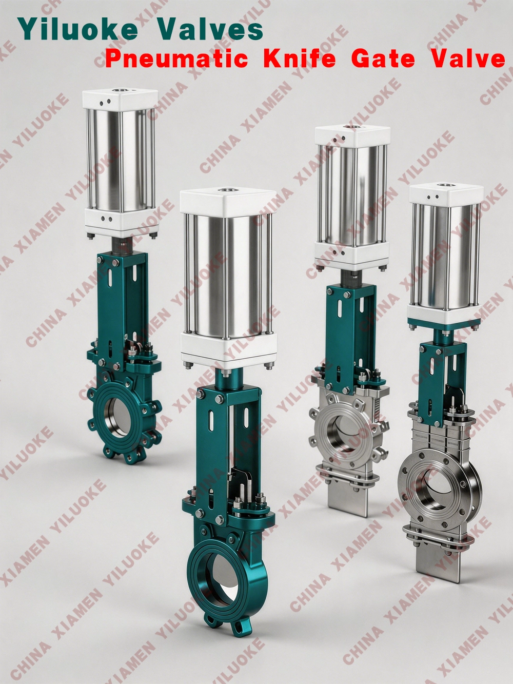 Pneumatic Knife Gate Valves