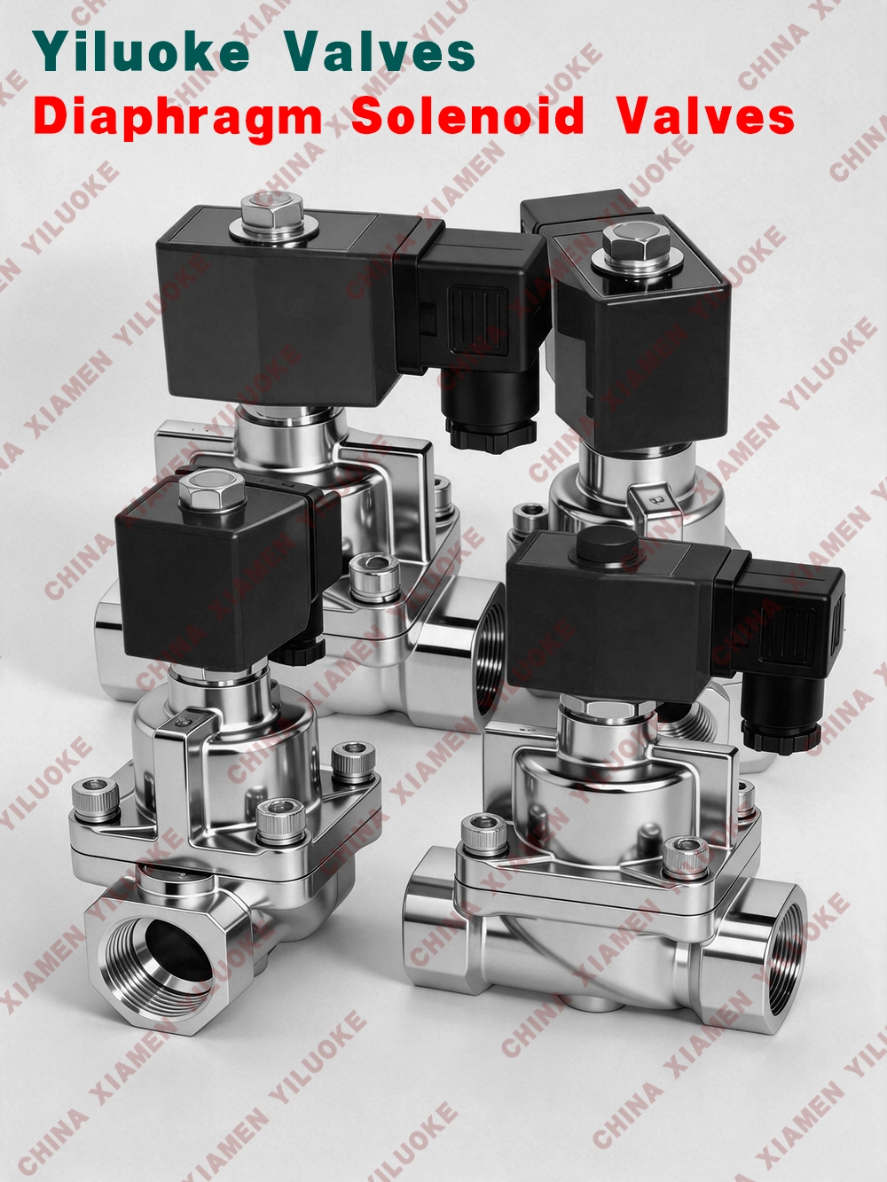 Stainless Steel Diaphragm Solenoid Valves