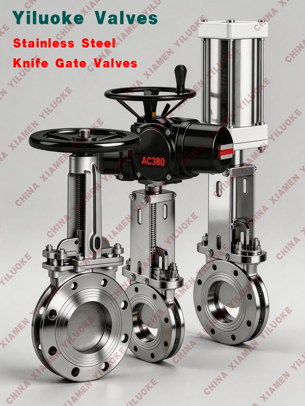 Stainless Steel Actuated Knife Gate Valves.webp
