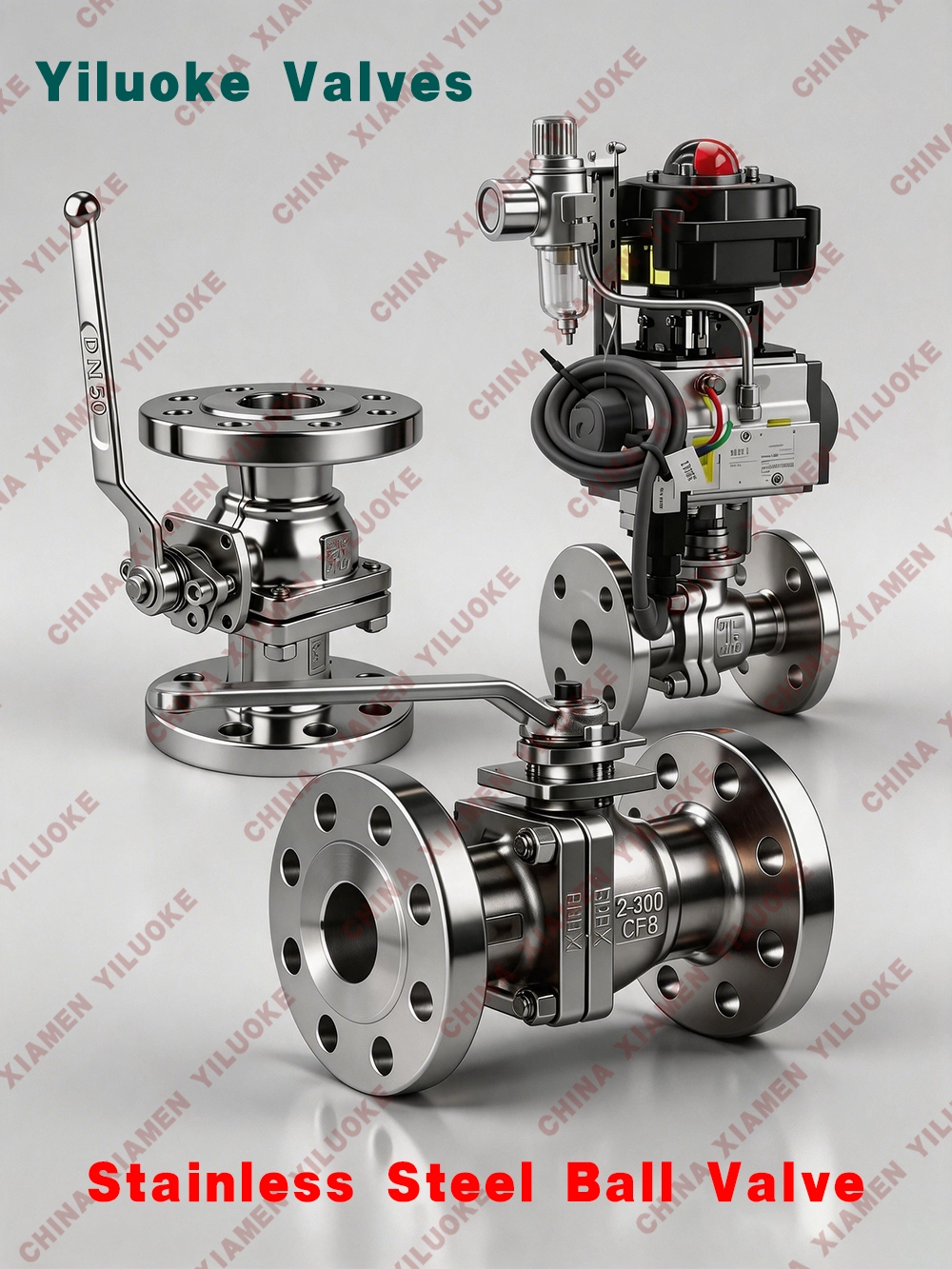 Actuated Stainless Steel Ball Valves