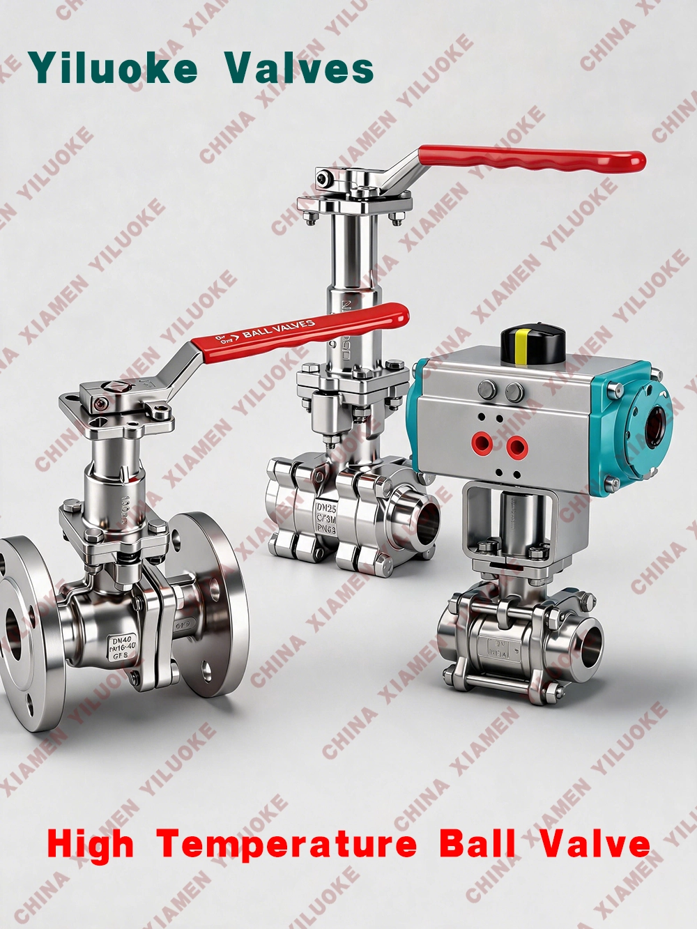 Actuated High Temperature Ball Valves