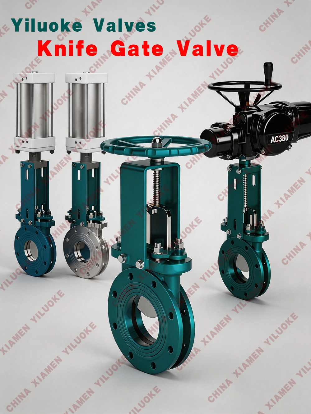 Actuated Knife Gate Valves