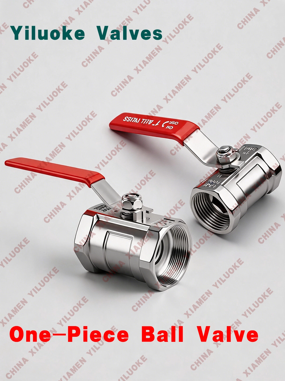 Stainless Steel 1-Piece Ball Valve
