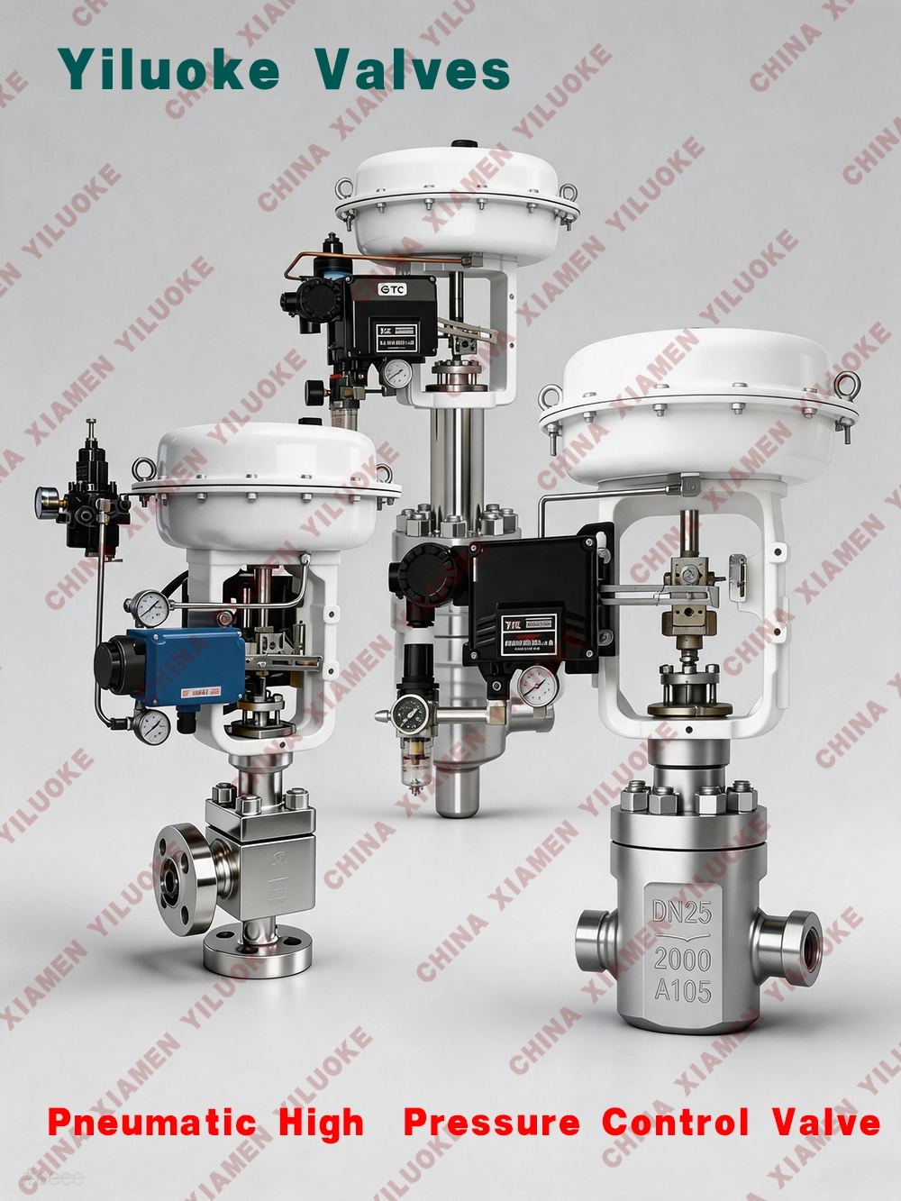 Pneumatic High‑Pressure Control Valves