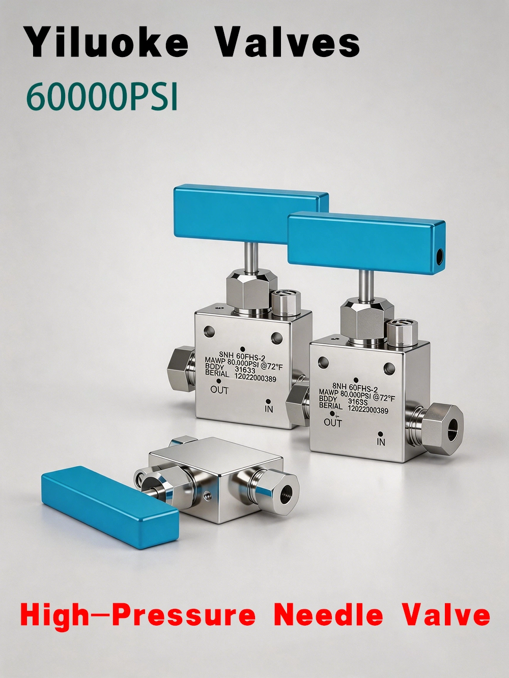 60000PSI High-Pressure Needle Valves