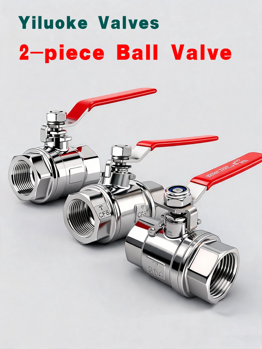 Stainless Steel 2-piece Ball Valve