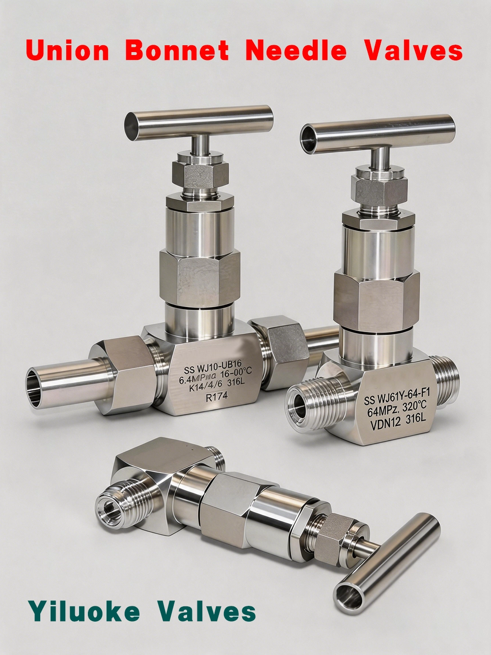 10000psi Union Bonnet Needle Valves