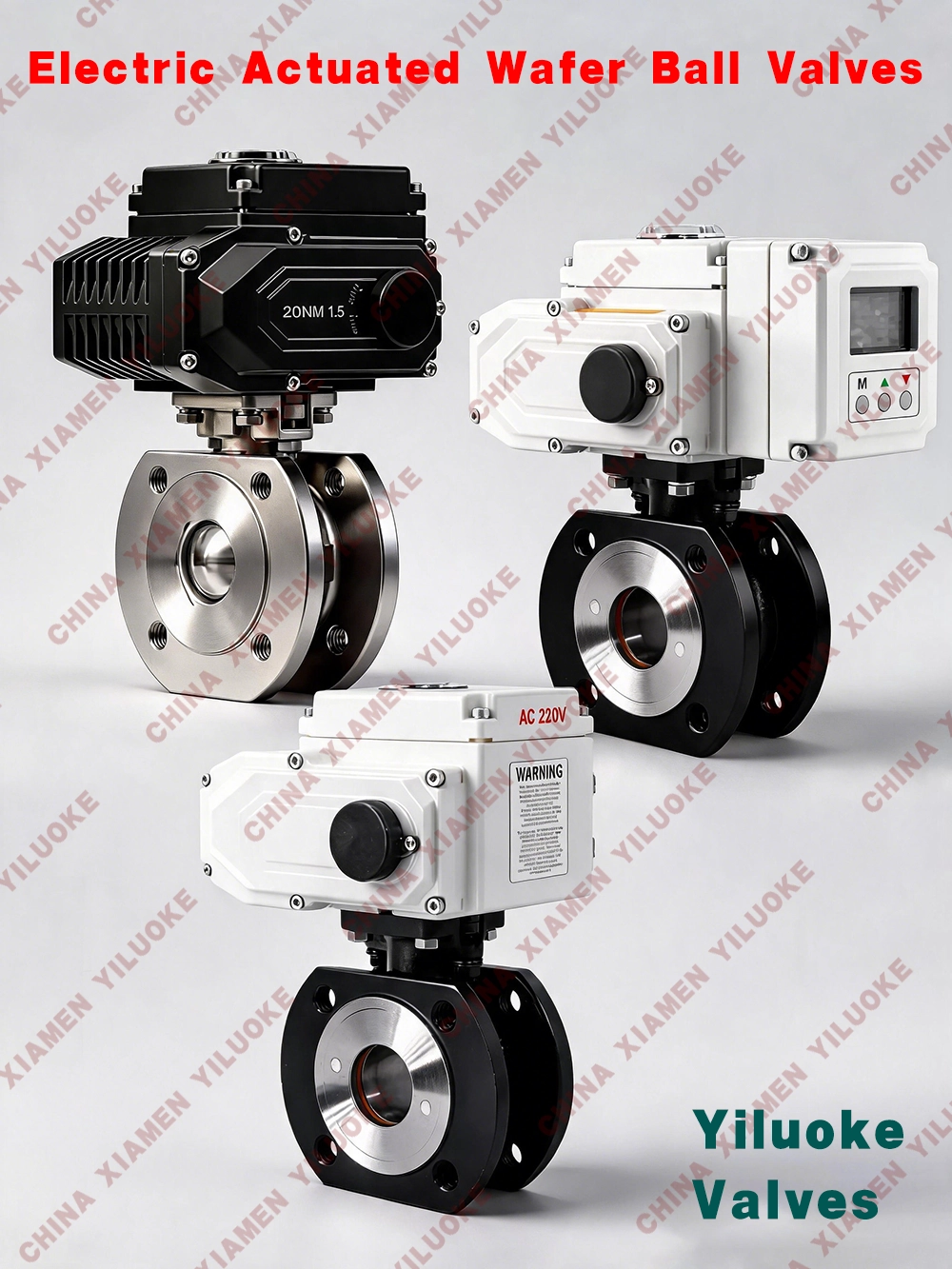 Electric Actuated Wafer Ball Valves