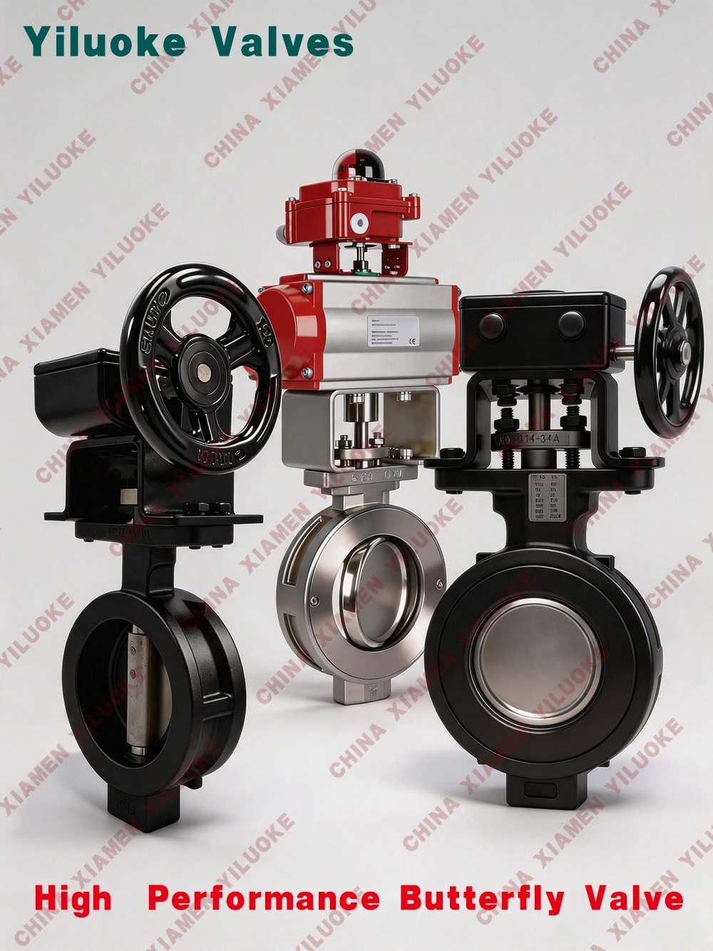 Actuated High‑Performance Butterfly Valves
