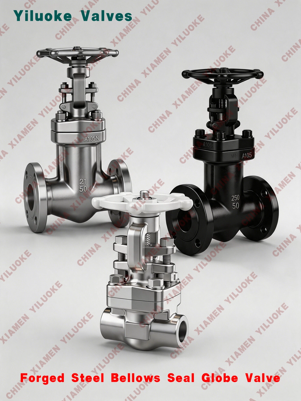 Forged Steel Bellows Sealed Globe Valves