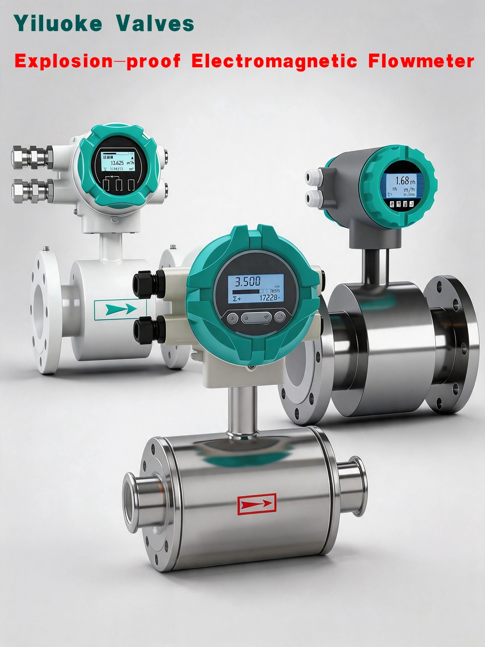Carbon and Stainless Steel Explosion-proof Electromagnetic Flowmeters