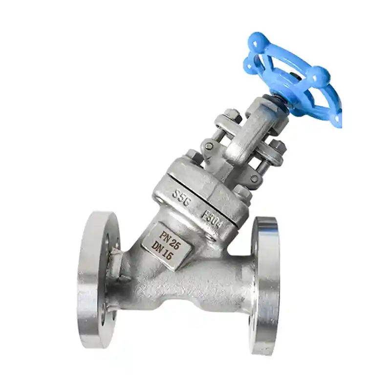 Forged Steel Y-Type Globe Valve