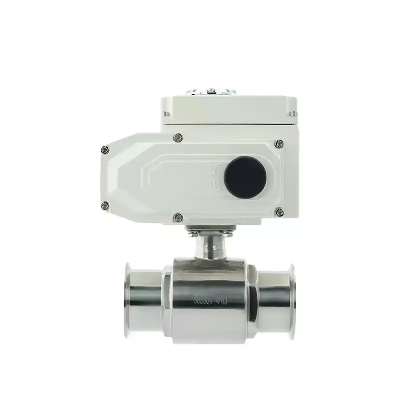Sanitary Electric Actuated Ball Valves