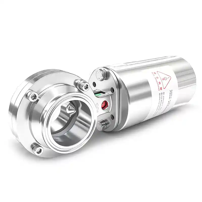 Sanitary Pneumatic Butterfly Valves