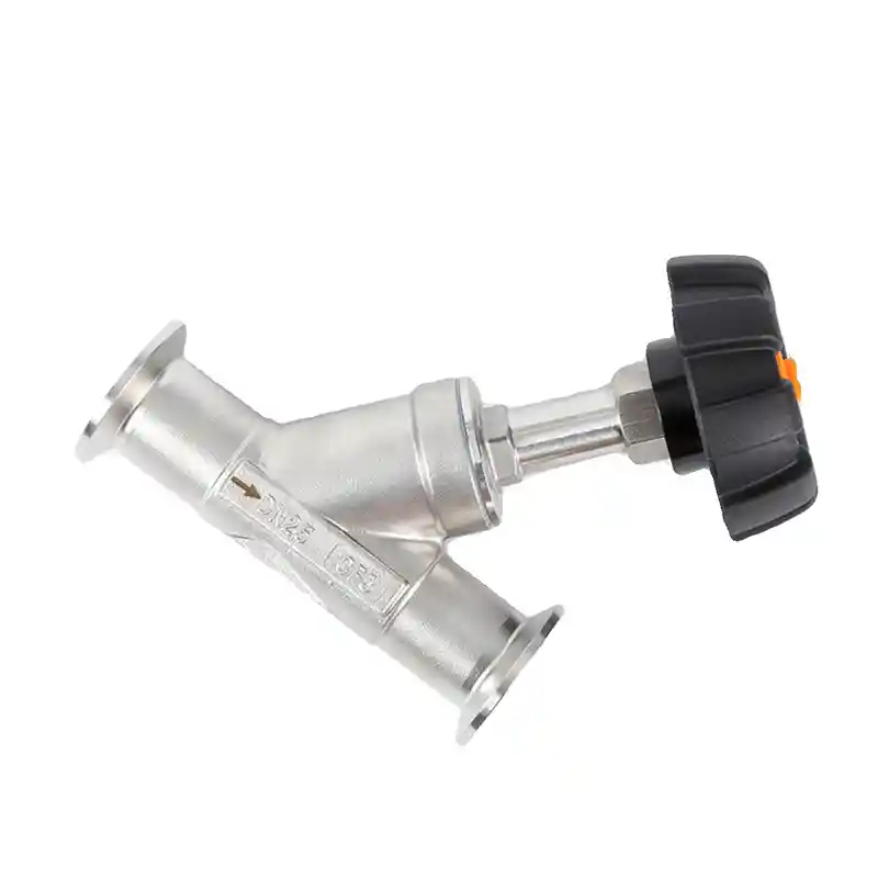 Sanitary Manual Angle Seat Valves