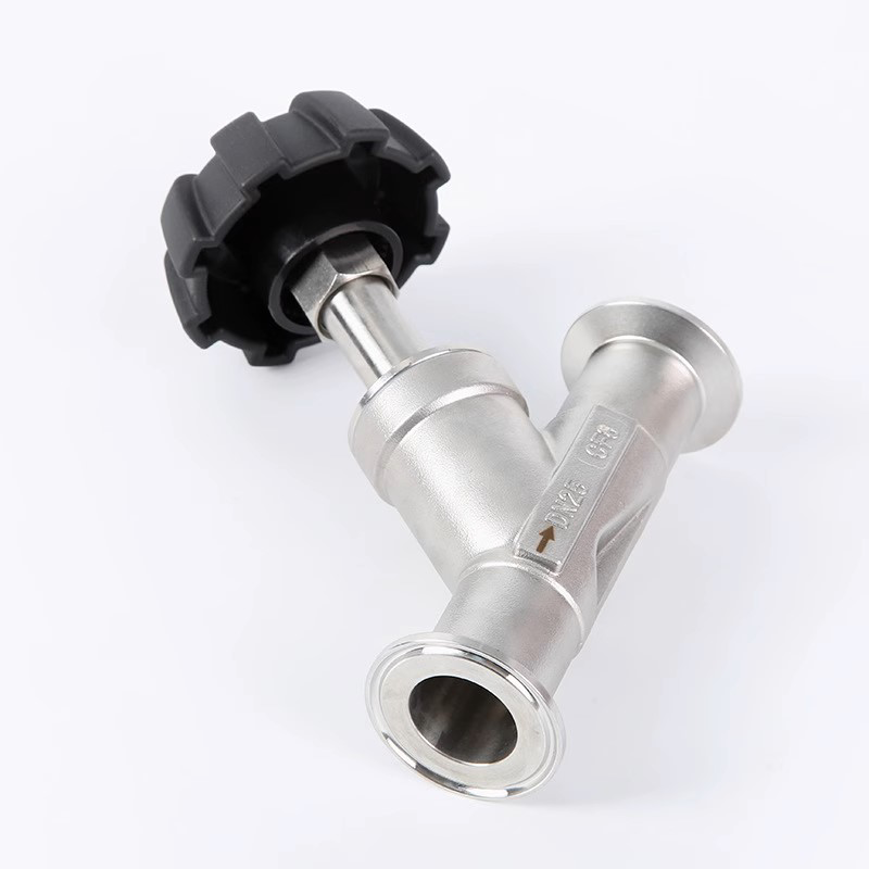 Sanitary Manual Angle Seat Valves