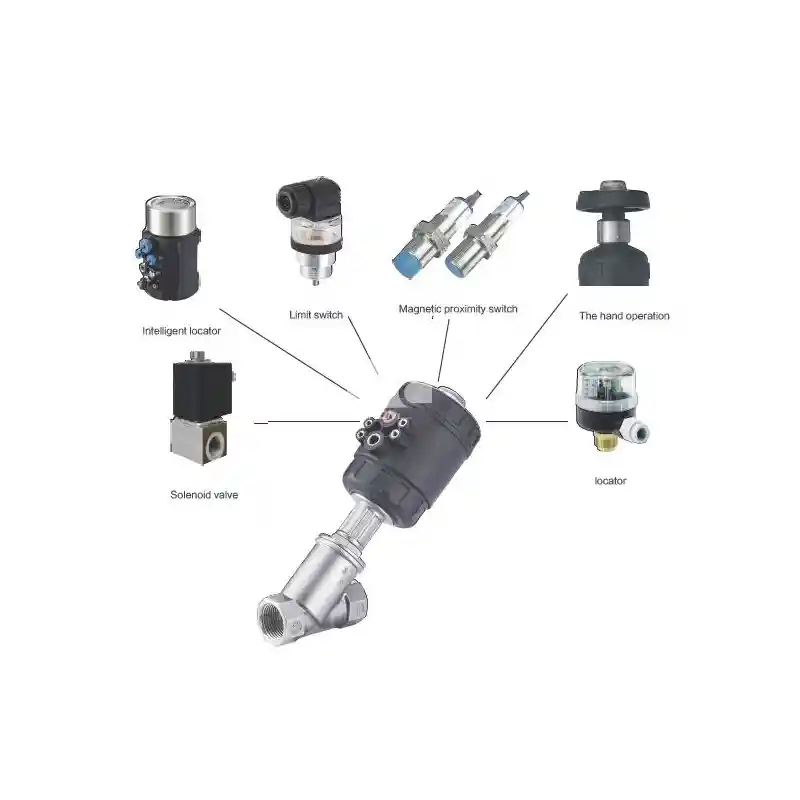 Common Accessories of Pneumatic Angle Seat Valve