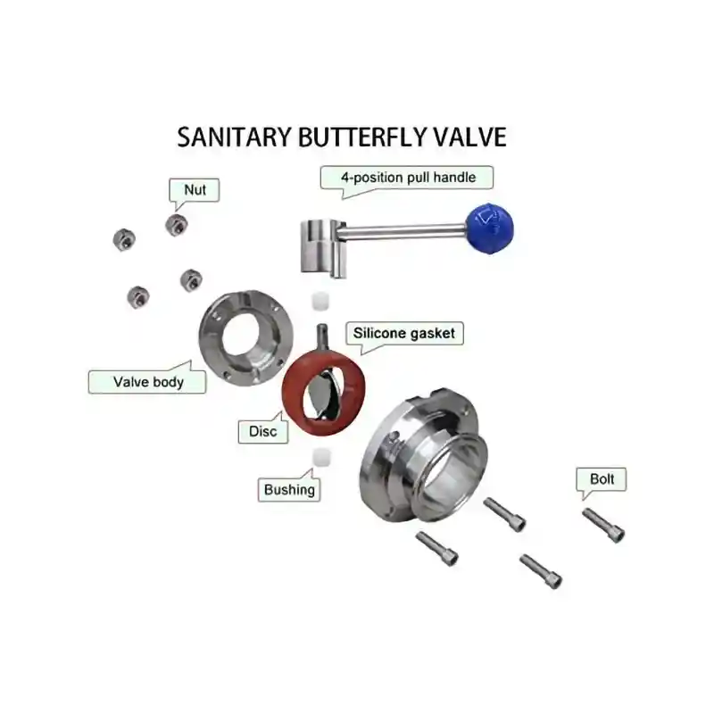 What are Stainless Steel Sanitary Butterfly Valves？